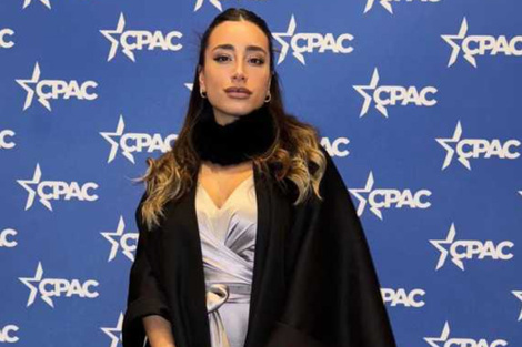 Laura Arrieta participó de la CPAC, en el Hotel Hilton. 