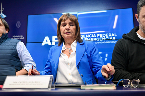 El gobierno promete más palos para la próxima marcha