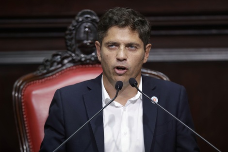 En la apertura de sesiones, Kicillof pidió a la Legislatura resolver el tema con "celeridad". 