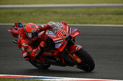 Marc Márquez, gran favorito en el Gran Premio de la Argentina 2025 con Ducati.