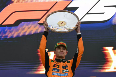 Lando Norris (MacLaren) ganador en Australia.