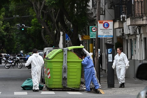 Los restos humanos fueron encontrados por un cartonero.