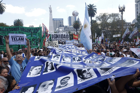 Este lunes tendrá lugar una nueva marcha masiva por el 24 de marzo.