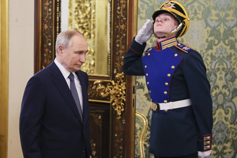 Vladimir Putin, presidente de Rusia.