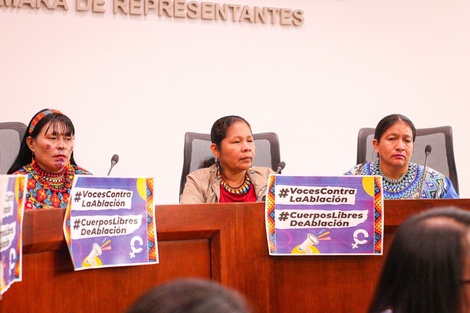 Presentación del proyecto de ley contra la MGF en Colombia