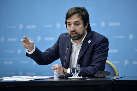 Nicolás Kreplak, ministro de Salud de la provincia. 