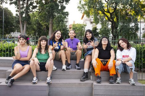 Staff completo de la FEM freestyle