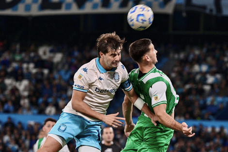 Santiago Sosa fue capitán de Racing el domingo ante las ausencias de Arias y Zuculini