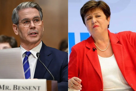 Scott Bessent y Georgieva definen el futuro del Gobierno libertario