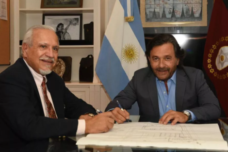 El gobernador Sáenz se reunió con el senador Romero