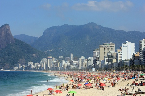 Brasil batió su récord de turistas internacionales en el primer trimestre del año