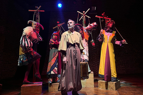 En Hamlet se va de gira un grupo de marionetas reclaman vivir.  (Fuente: Gentileza)
