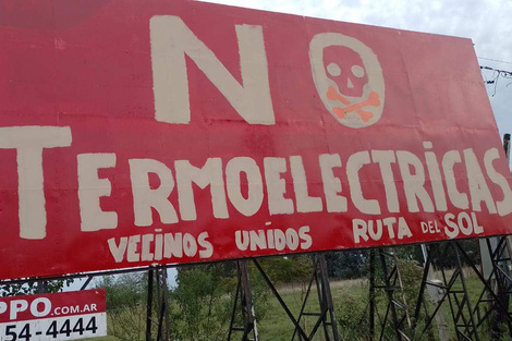 Brandsen les dijo no a las termoeléctricas