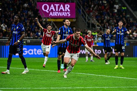 Copa Italia: Milan goleó en el clásico al Inter y es finalista