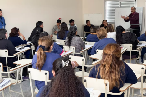 Capacitaciones en el hospital Materno Infantil