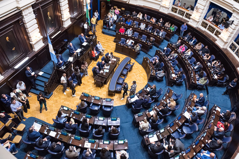 La Cámara de Diputados bonaerense sesionará este lunes.  (Fuente: Prensa)