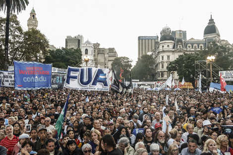 La legendaria Marcha Universitaria de 2024.