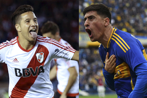 Driussi y Merentiel, cartas de gol para el Superclásico (Fuente: Archivo)