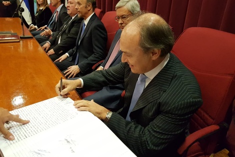 López Viñals, cuando asumió por primera vez como juez de Corte, en 2019