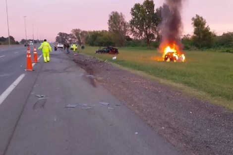 El accidente ocurrió esta mañana en jurisdicción del partido de Quilmes.