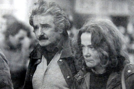 José Mujica junto con Lucía Topolansky.  (Fuente: Archivo)