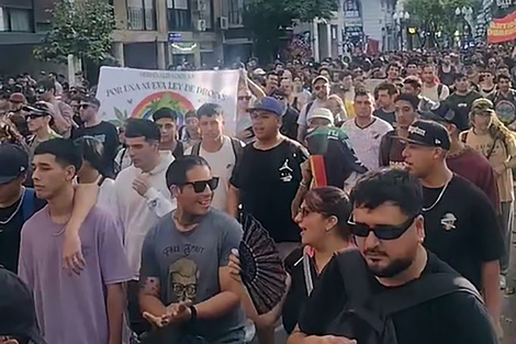 Más de cinco mil personas hubo en la movilización (Fuente: Gentileza)