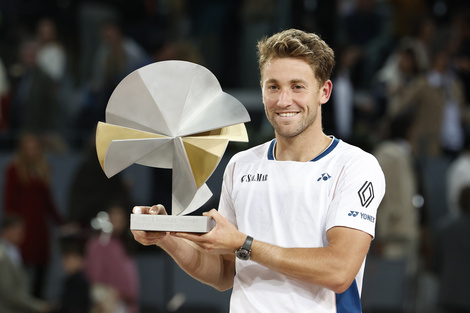 Ruud coronó en el Masters de Madrid