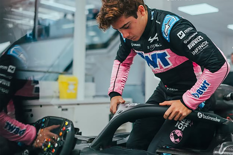 Franco, con buenas chances de estrenar su "oufit" de Alpine