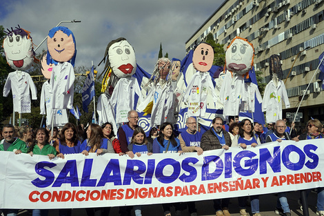 "En general, el empleado público, viene perdiendo más de un 20 por ciento”, (Fuente: Gentileza)