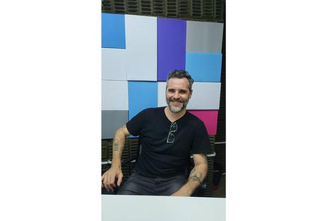 Bruno Chiroleu vive en Buenos Aires e ingresó a El Eternauta en 2023.  (Fuente: Gentileza)
