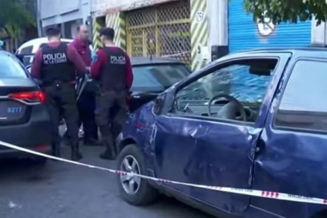 El accidente, que ocurrió sobre la calle Pichincha al 1200, entre las avenidas San Juan y Cochabamba, no dejó heridos.