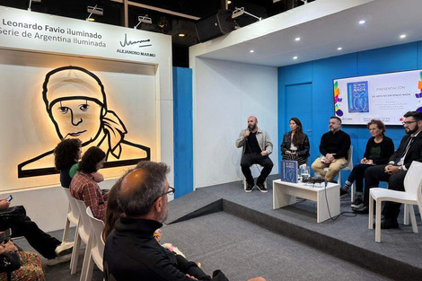 Marmo mandó en representación a un abejorro de metal a la Feria. (Fuente: Prensa)