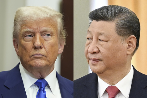 Donald Trump dijo que la relación con su par chino, Xi Jinping, es "muy, muy buena" (Fuente: EFE)