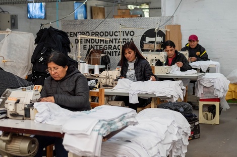 Los trabajadores textiles se organizan para resistir a las políticas nacionales.  (Fuente: Archivo)