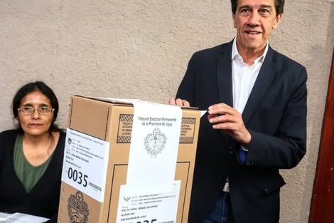 Gobernador jujeño Carlos Sadir. (Fuente: Gentileza)