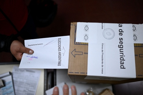 Una vez finalizado el horario de votación, no se puede sufragar
