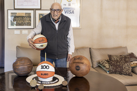Básquetbol: El festejo íntimo del gran capitán