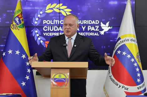 Diosdado Cabello previno sobre un posible ataque a embajadas. (Fuente: EFE)