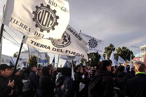 Tierra del Fuego para en rechazo a las políticas de Milei