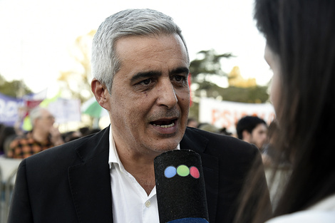 Bartolacci: "Los sueldos universitarios están debajo de la línea de pobreza". (Fuente: Archivo Rosario12)