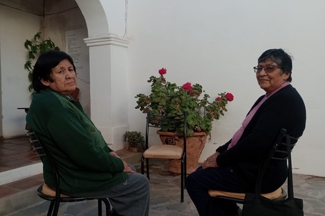 Margarita Alarcón y María Elena Carral