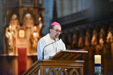 Gustavo Carrara, arzobispo de La Plata.  (Fuente: Redes sociales)