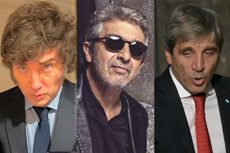 El Presidente y el ministro, contra el prestigioso actor de "El Eternauta" (Fuente: Archivo)
