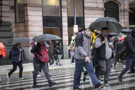 Alerta por tormentas fuertes en la Ciudad y el Gran Buenos Aires