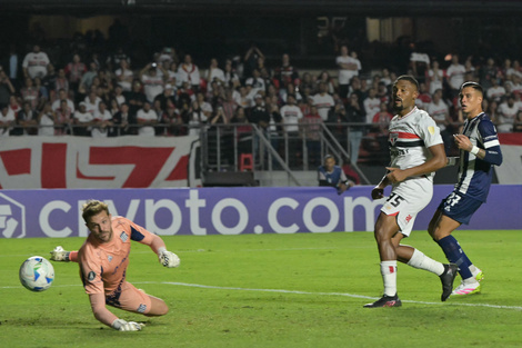 Copa Libertadores: San Pablo batió con lo justo a Talleres en Brasil