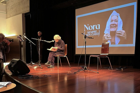 Emotivo homenaje a Nora Cortiñas