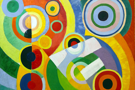 El ritmo de la alegría de vivir, de Robert Delaunay.  (Fuente: Gentileza)