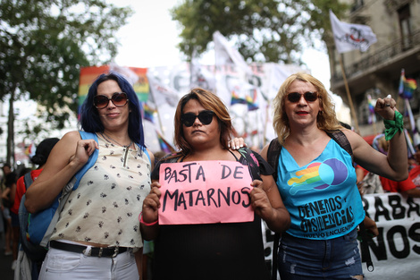 Milei desmanteló el 90 por ciento de las políticas asociadas a mujeres y personas LGBTTIQNB+  (Fuente: Jose Nico)