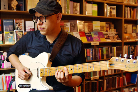Gabino, guitarrista. (Fuente: Gentileza)