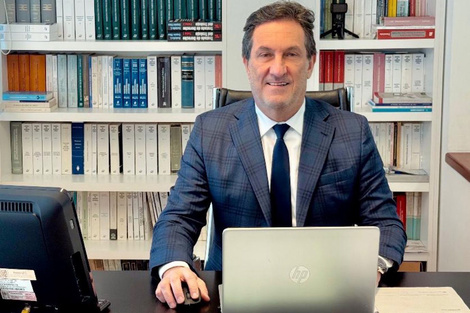 Julio César Núñez disertó en la Cámara de Diputados.  (Fuente: Gentileza)